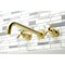 Kingston Brass KS8057ZX Wall Mount Tub Faucet, Brushed Brass KS8057ZX - alternate 3